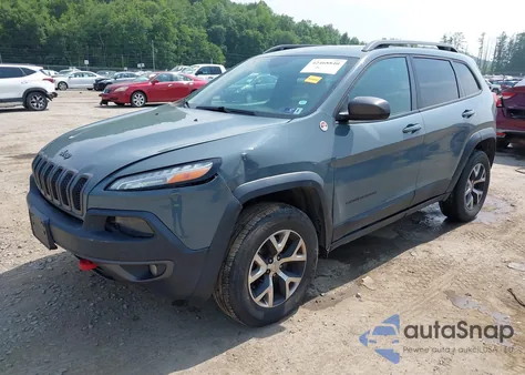 2014 Jeep Cherokee Trailhawk из США, поврежденный, VIN 1C4PJMBS6EW268072